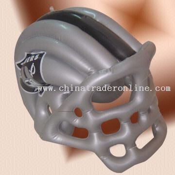 Inflatable Helmet Made of EN 71-certificated PVC from China